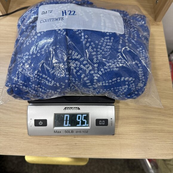 Sundance Skirt Womens XS Blue Ruffle Hem Tiered Lined Boho Midi Elastic Waist - Picture 7 of 7